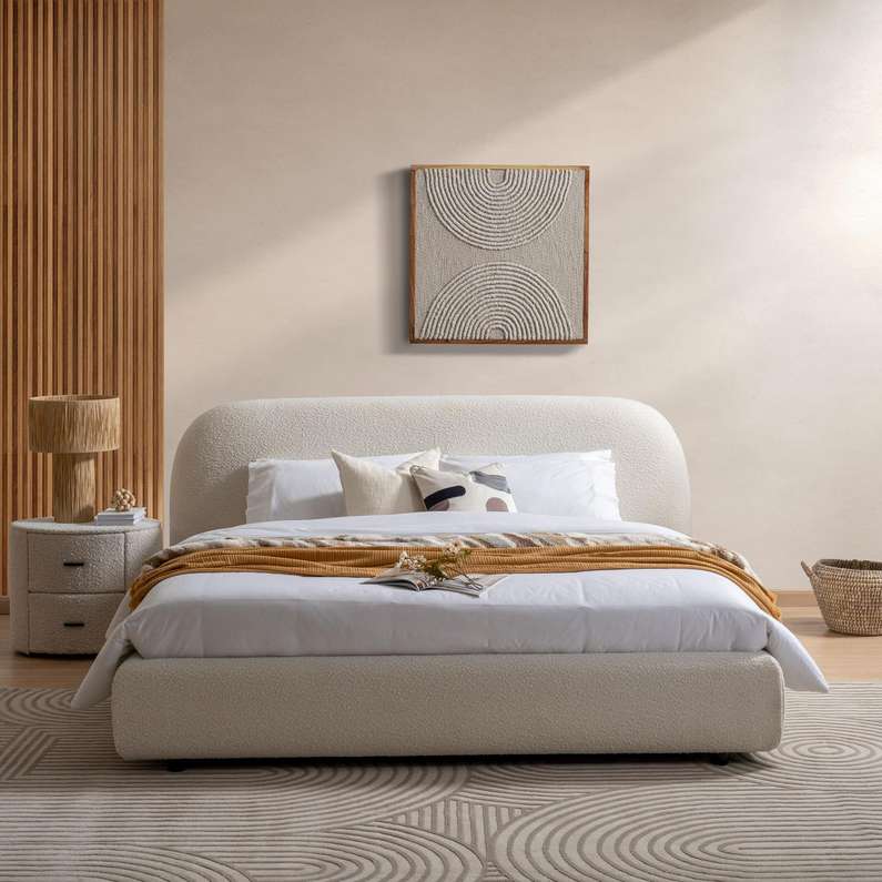 Diana white Boucle