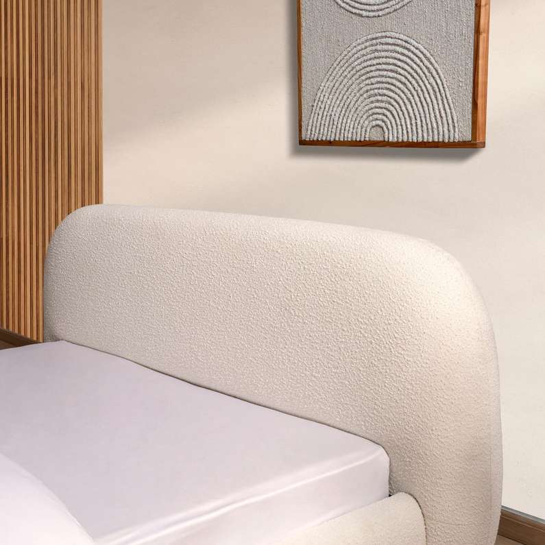 Diana white Boucle