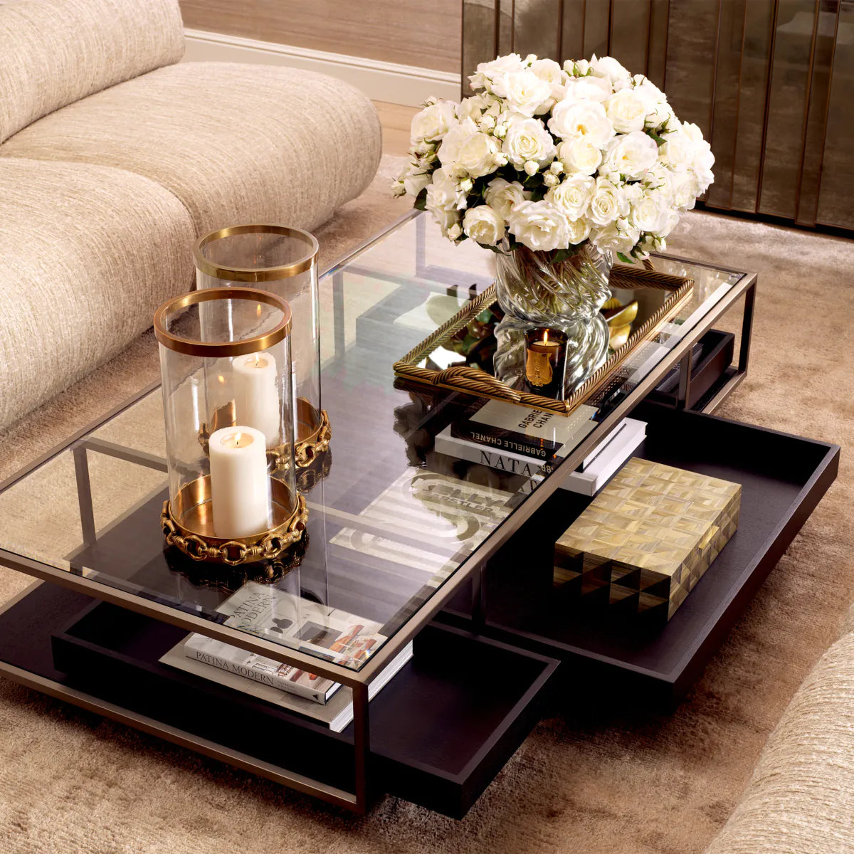 Roxton Coffee Table - Steel Grey