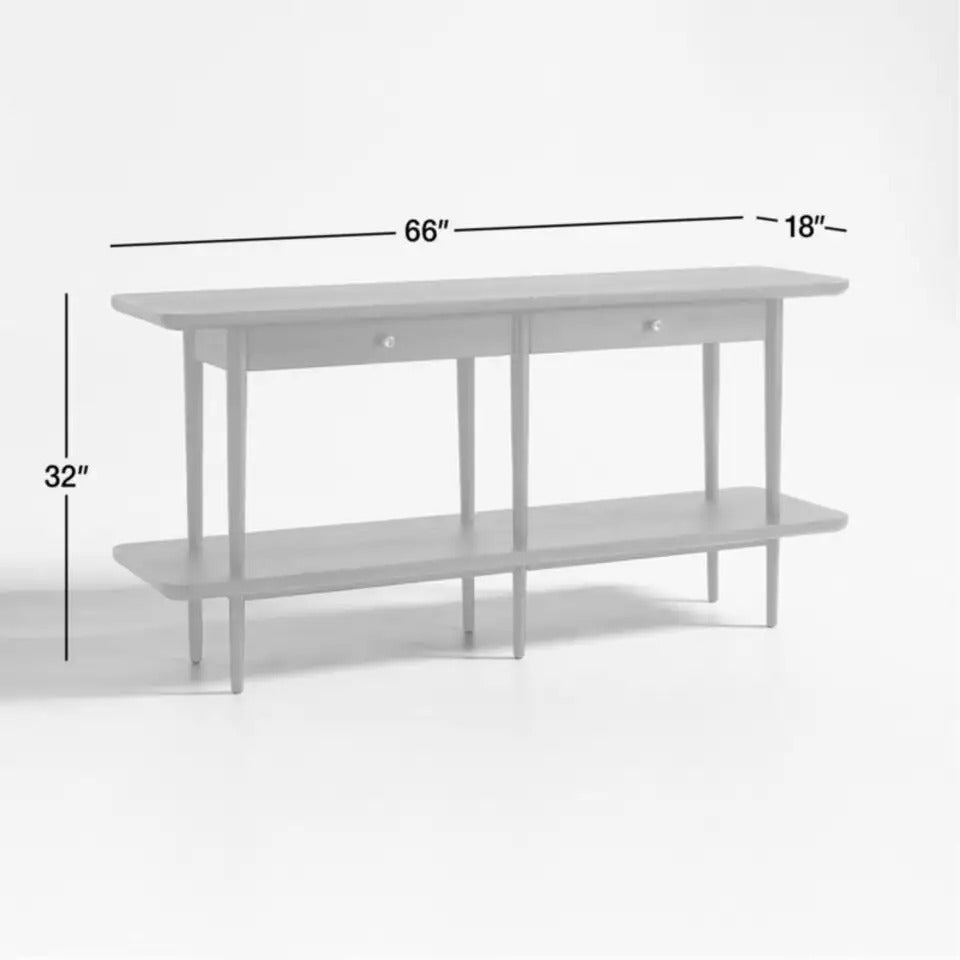 Mickell Storage Console Table 5.5ft