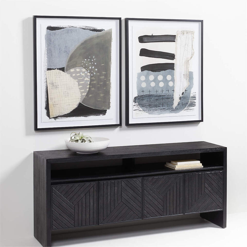 Dune Charcoal Sideboard 6ft