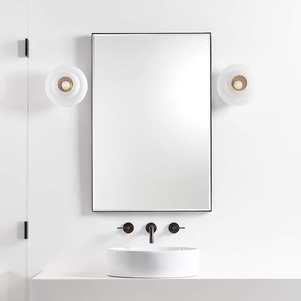Rectangle Mirror 2ft x 3ft - Black