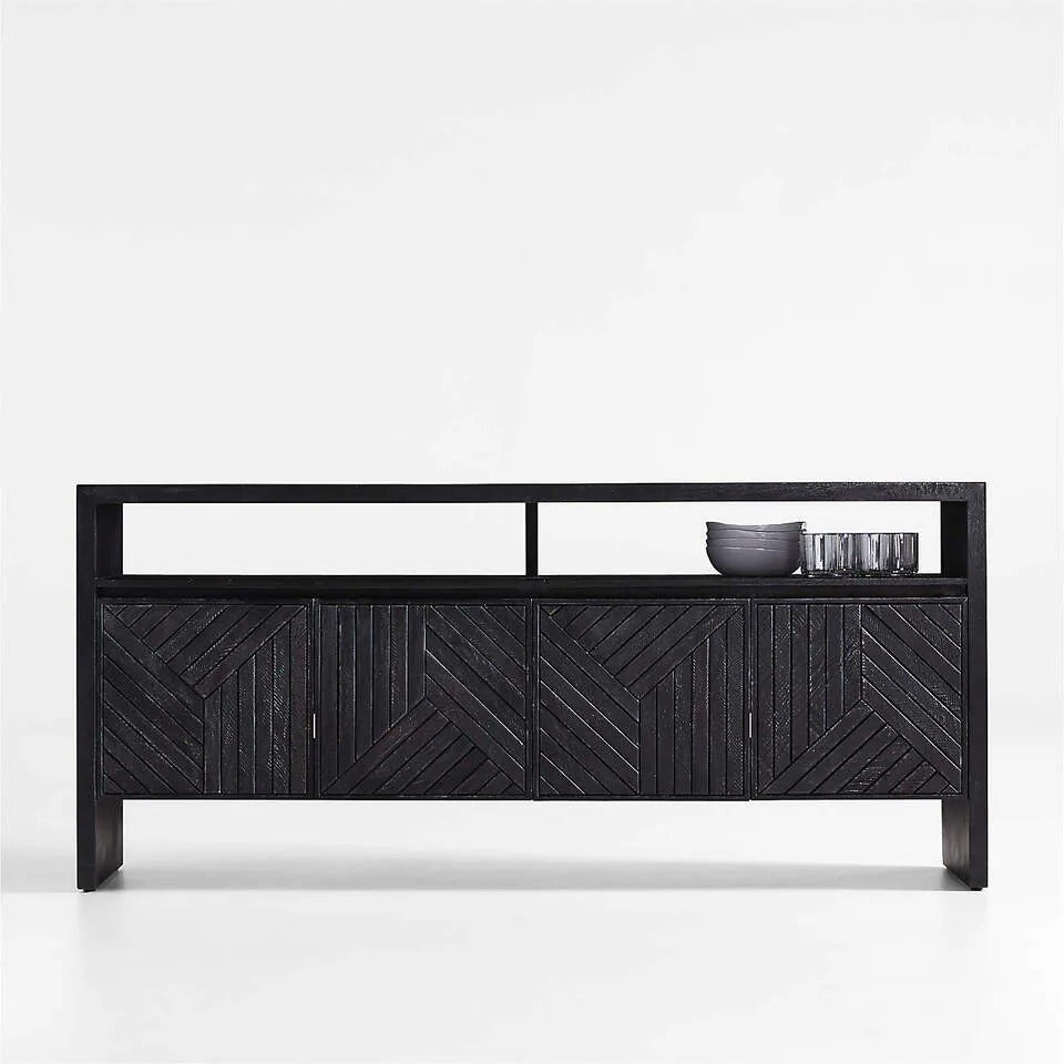 Dune Charcoal Sideboard 6ft