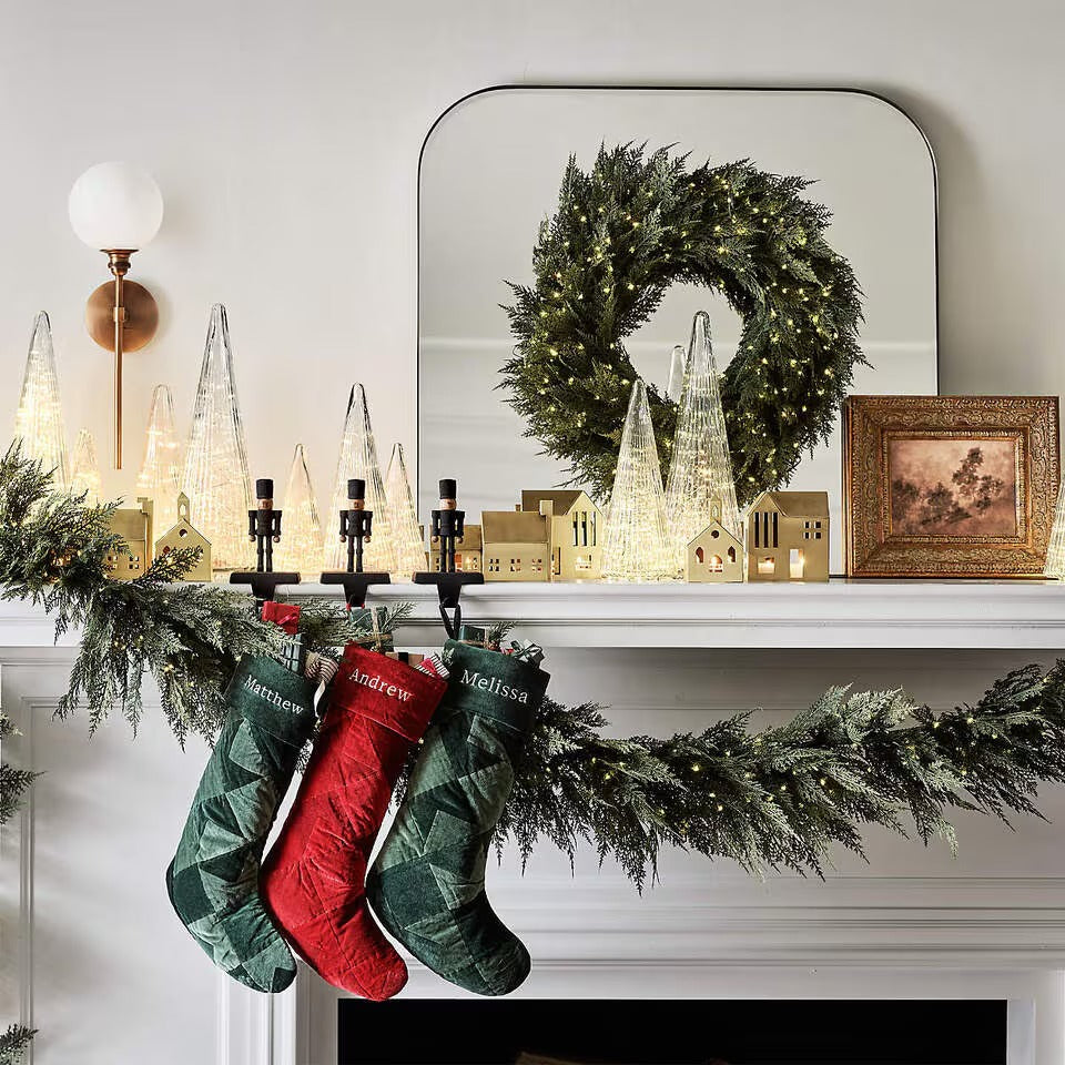 Arch Wall Mirror 36"x 34" -Black