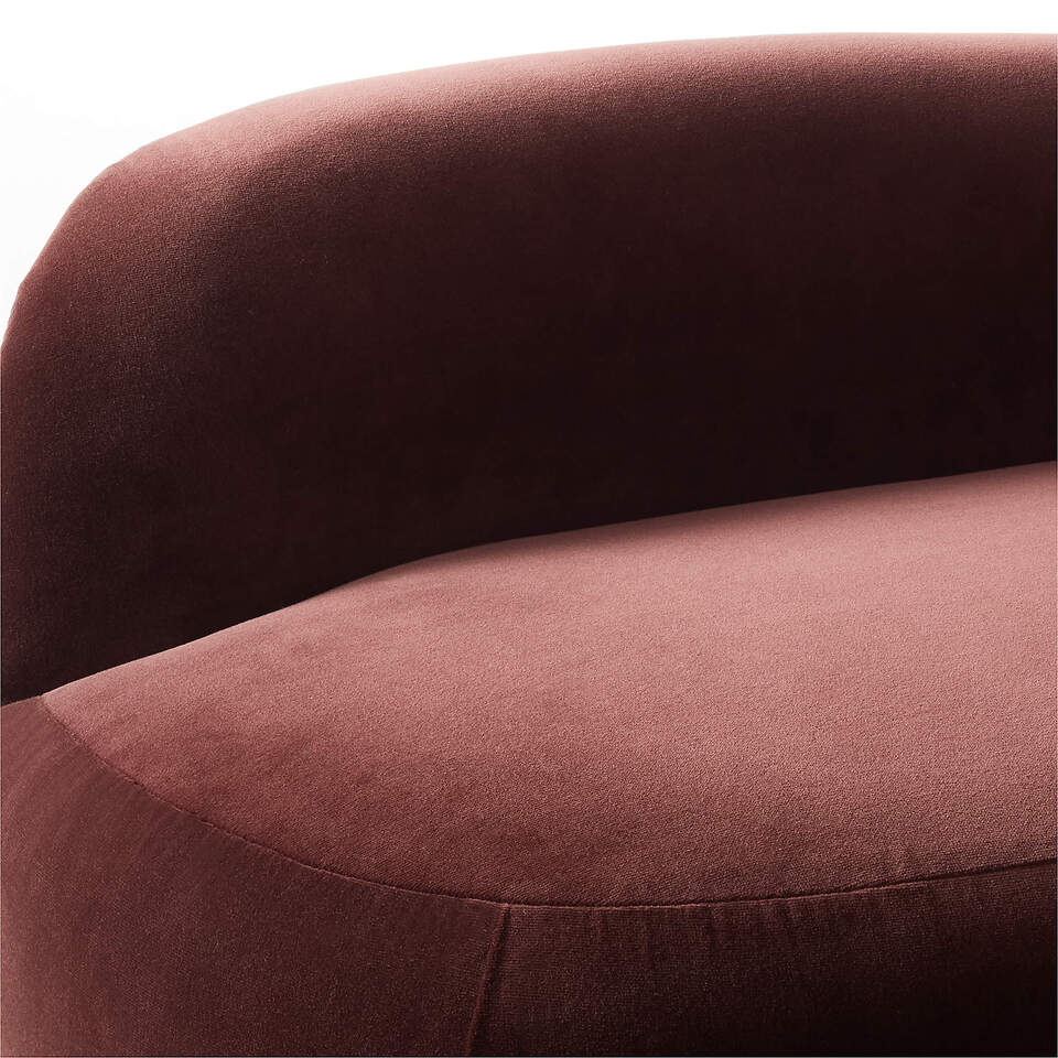 Orleans Chocolate Upholsterd Bench