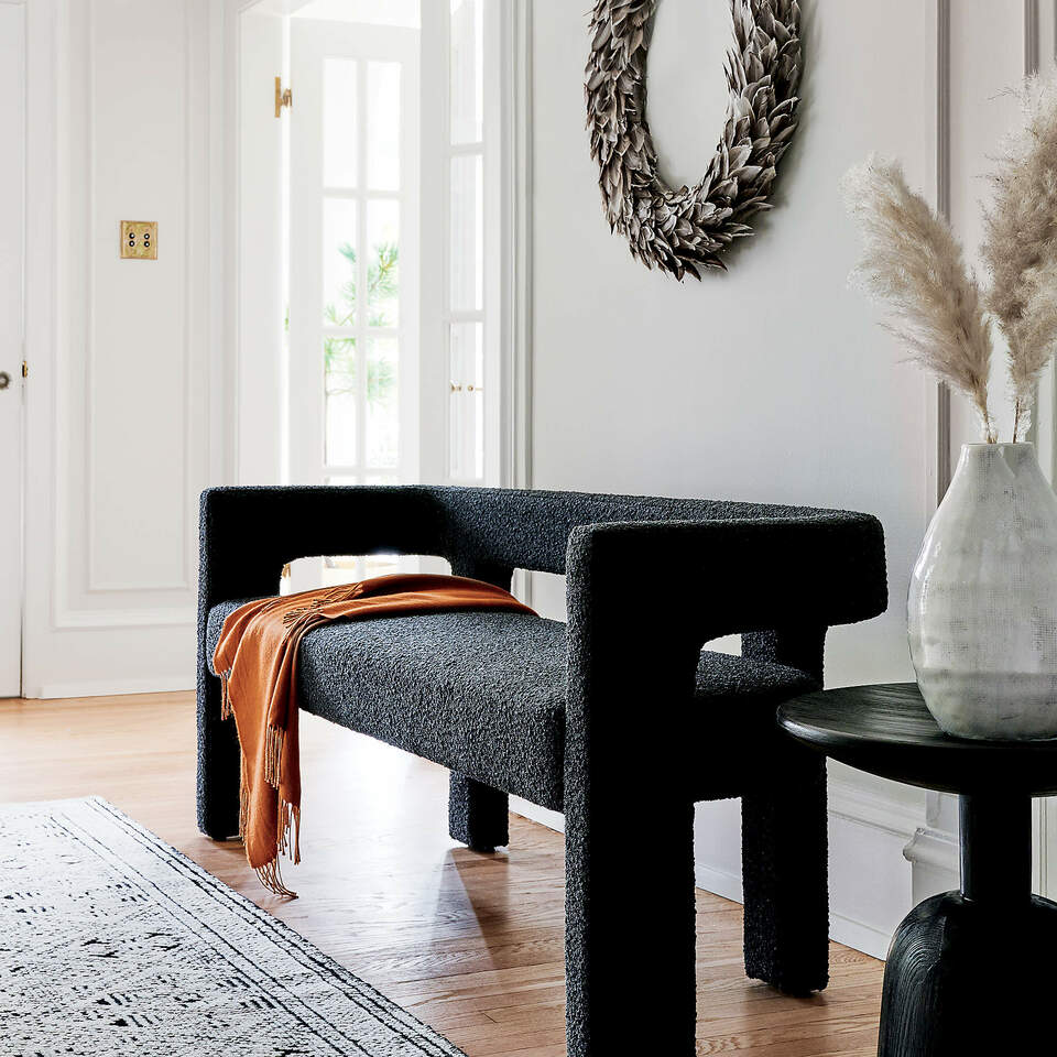 Stature Black Bench