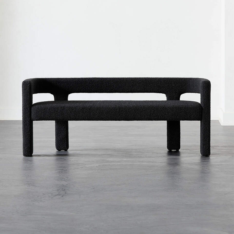 Stature Black Bench