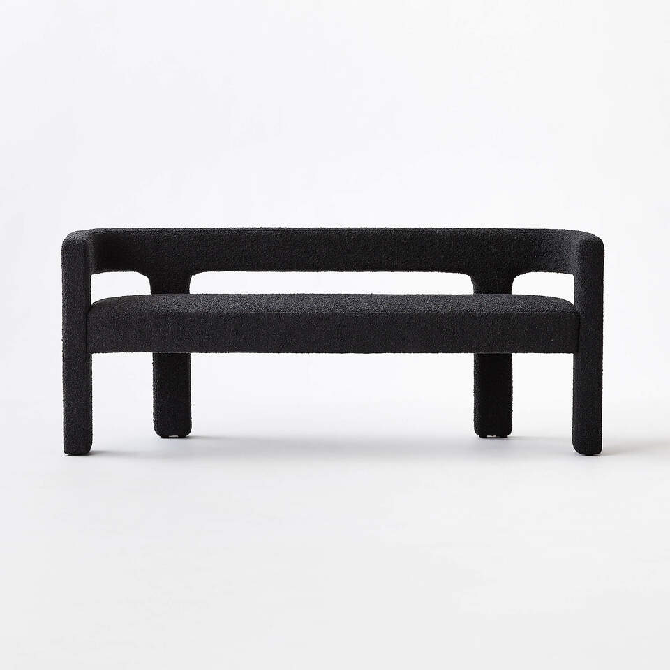 Stature Black Bench