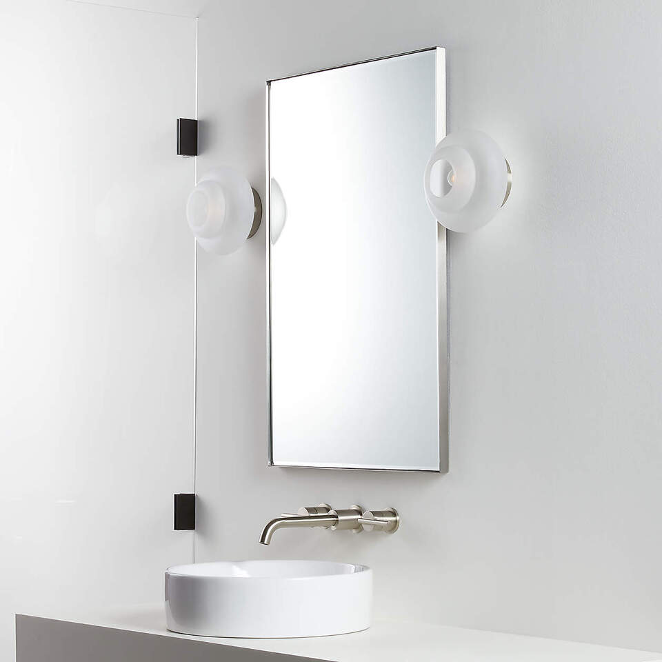 Rectangle Mirror 2ft x 3ft - Silver