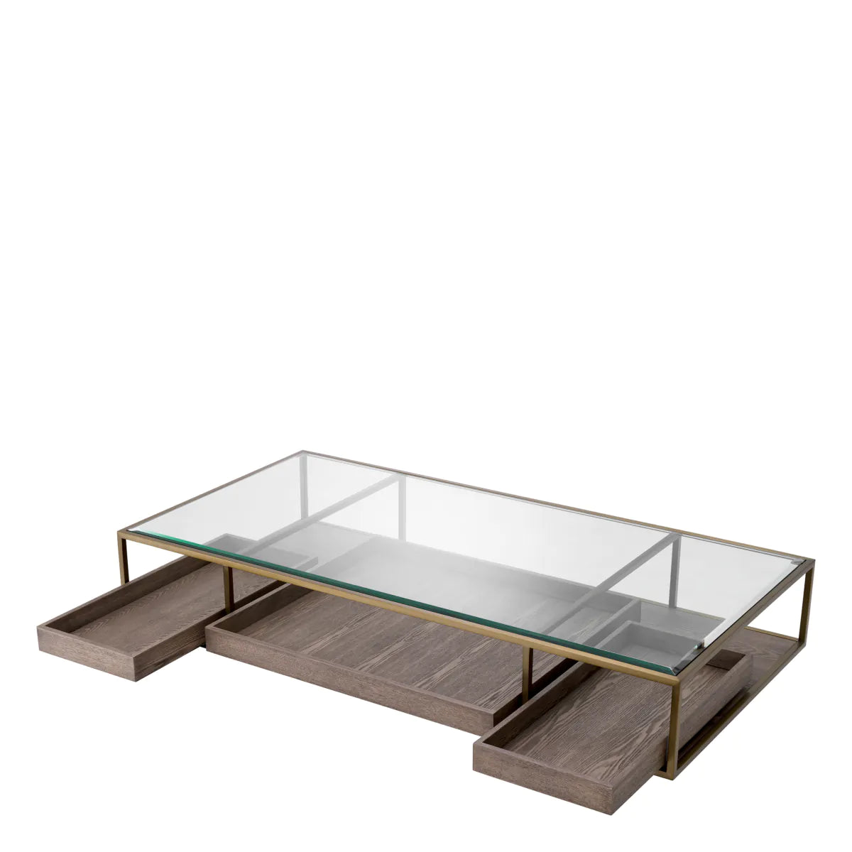 Roxton Coffee Table - Matte Gold