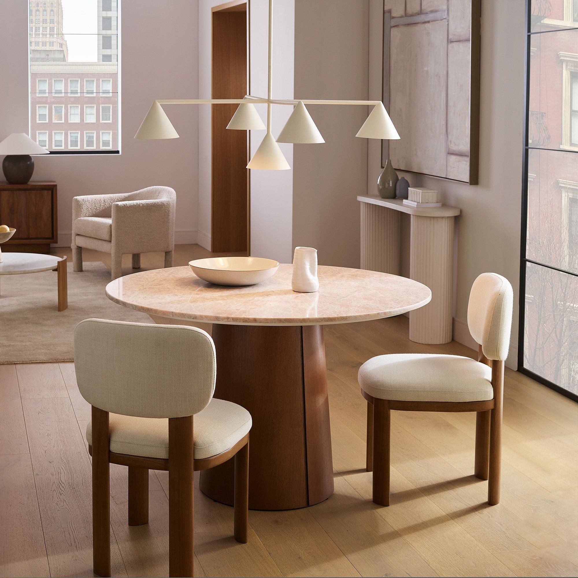 Anton Dining Chair - Boucle