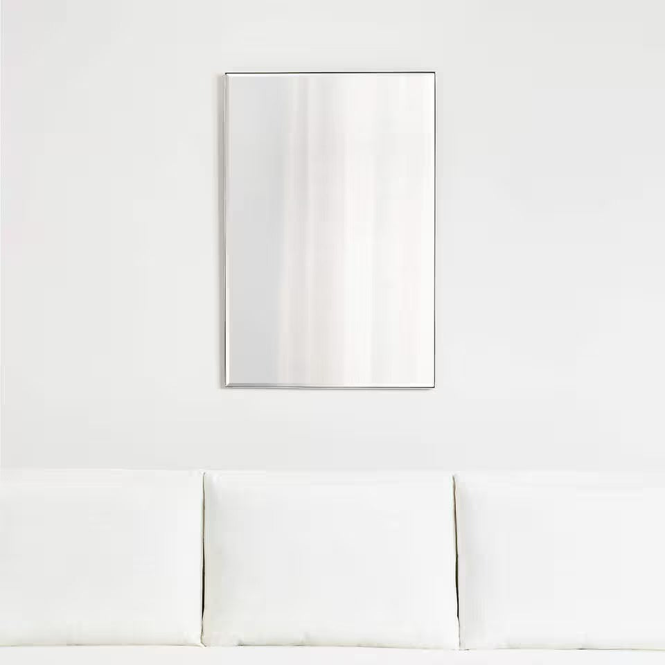 Rectangle Mirror 2ft x 3ft - Silver