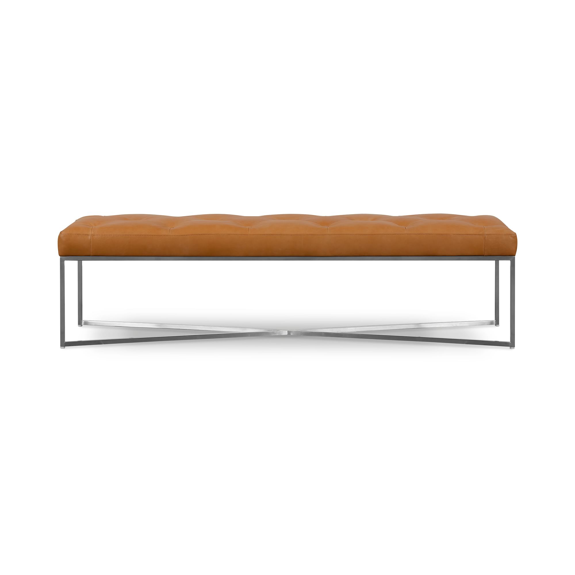 Maeve Leather Bench
