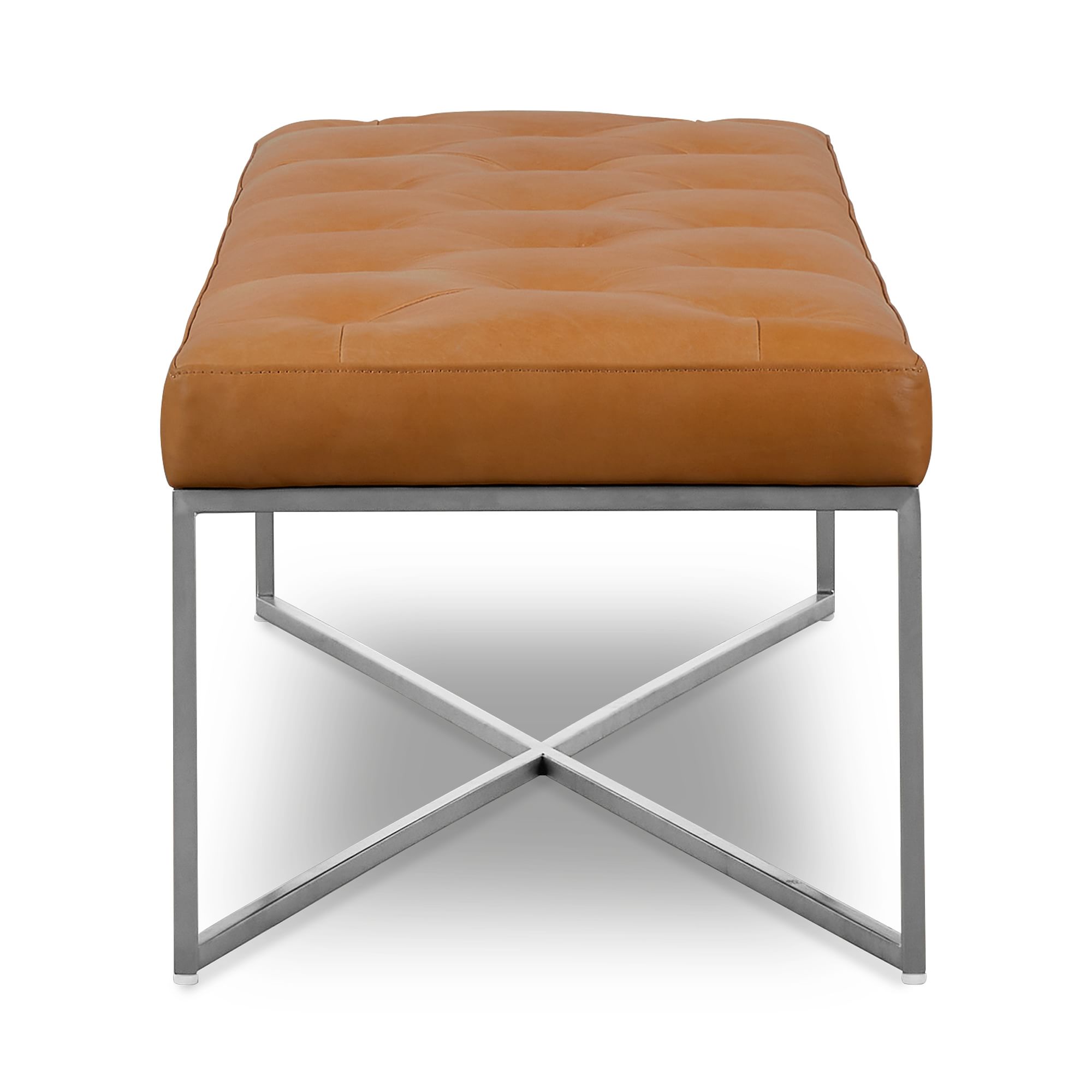Maeve Leather Bench