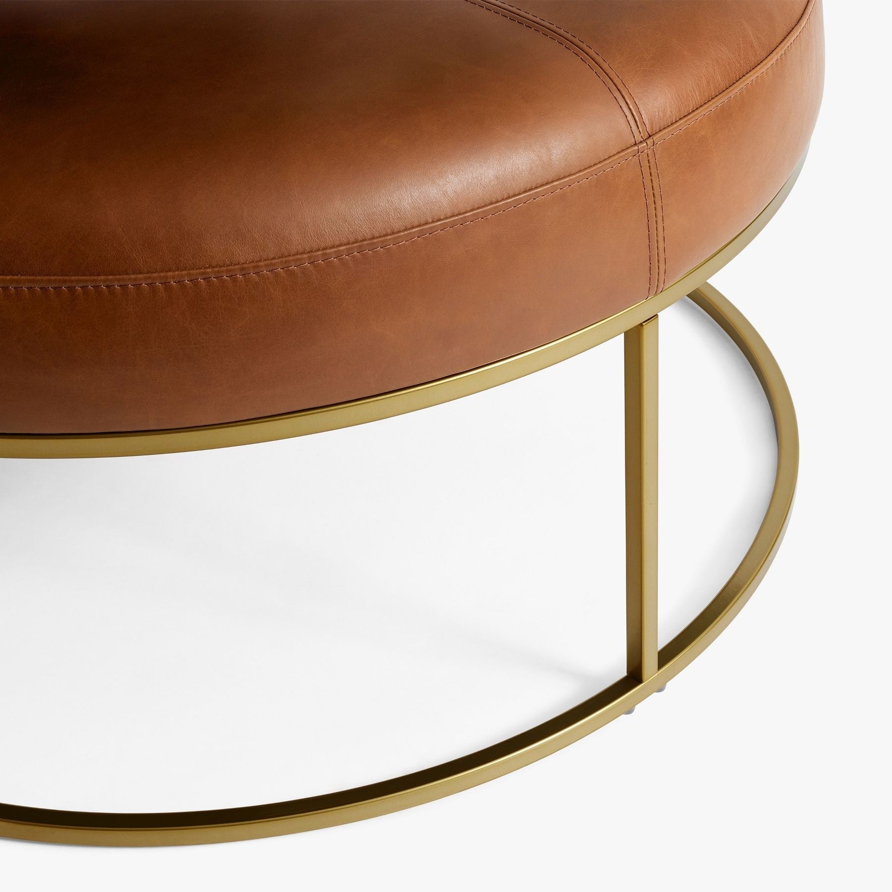 Millie Leather Round