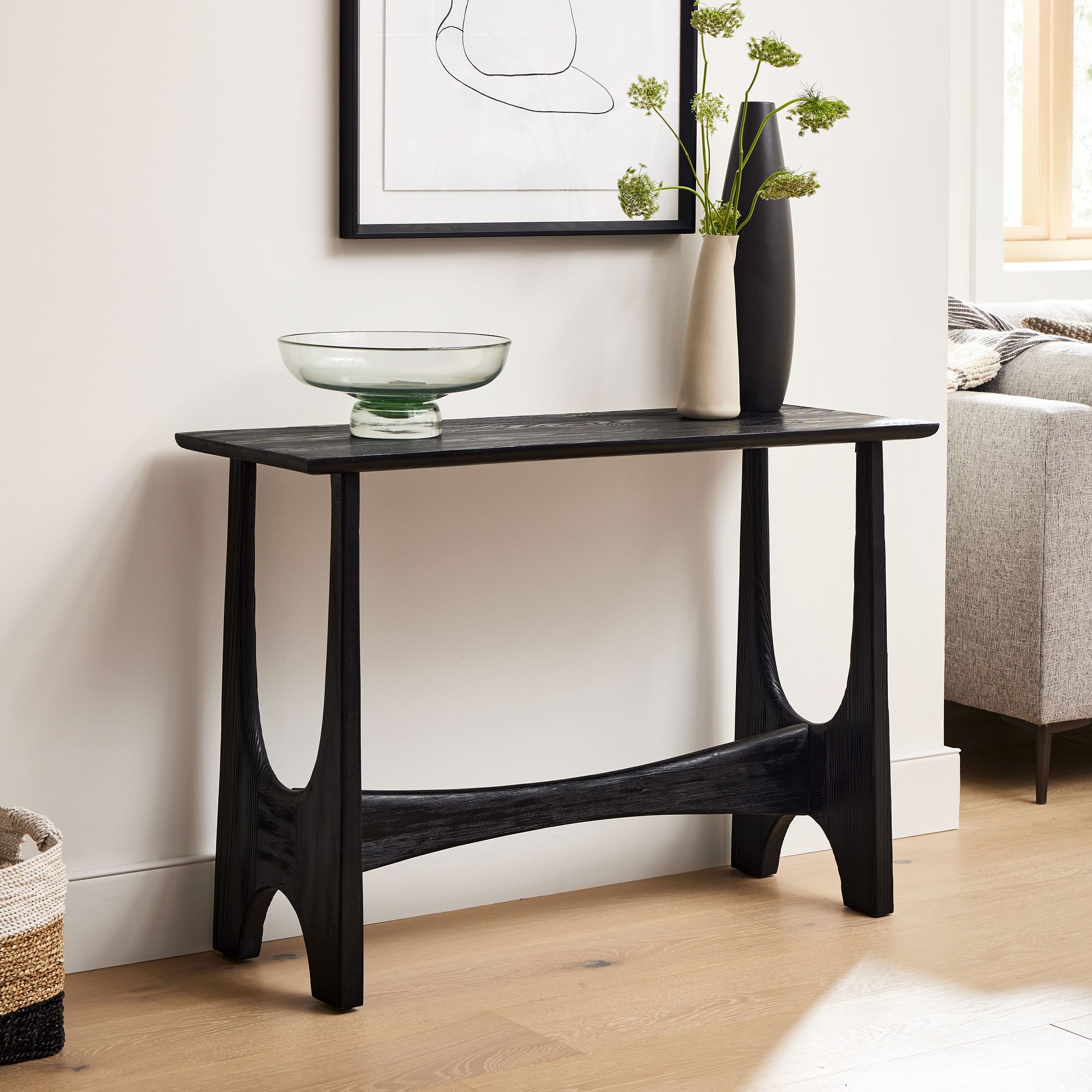 Tanner Console Table - Black