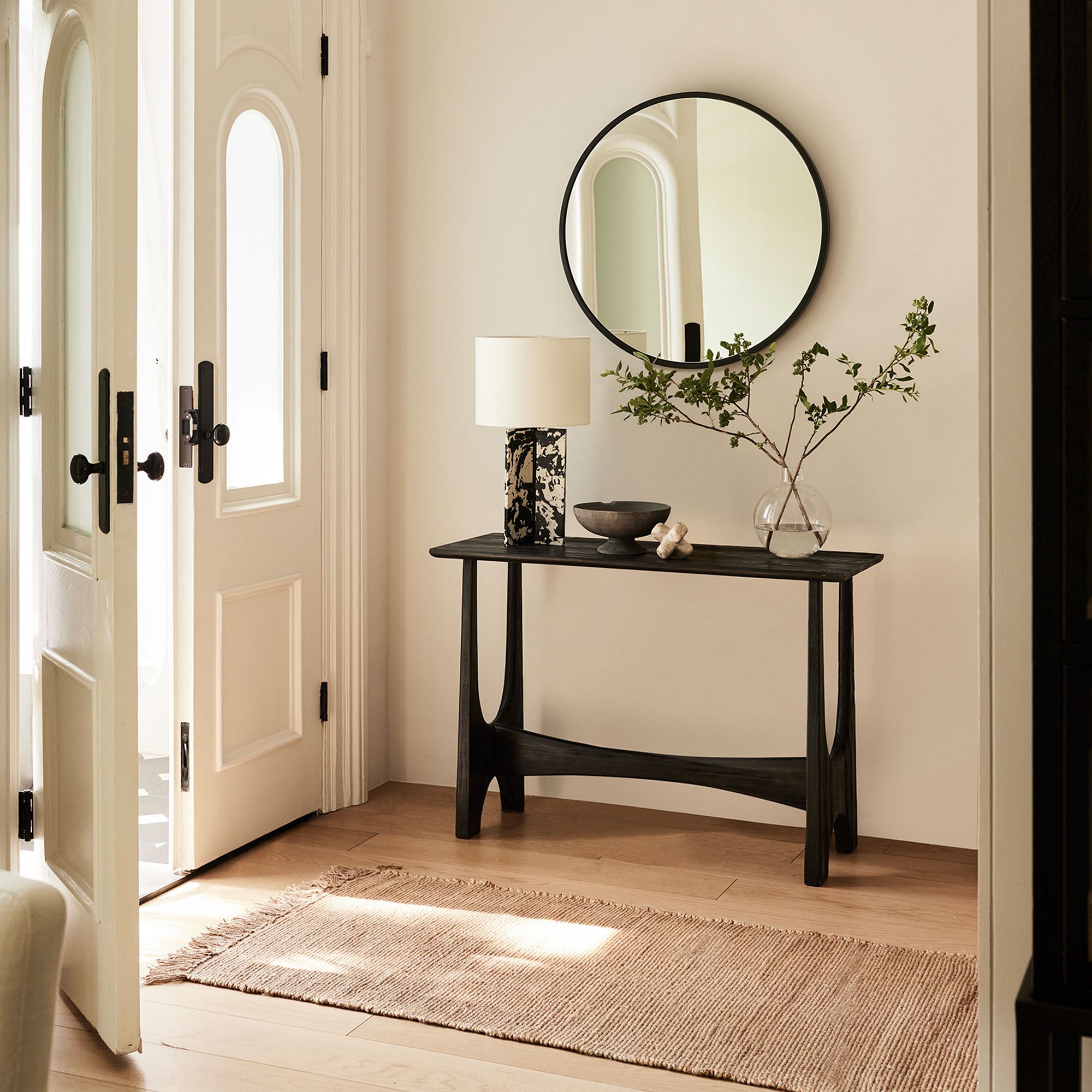 Tanner Console Table - Black