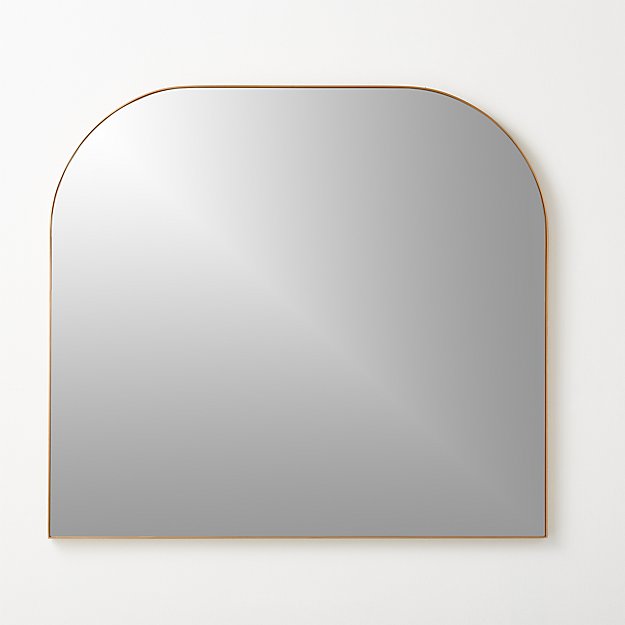Infinity Brass Mantel Mirror