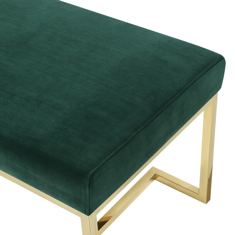 Talitha Brass Bench - Brass