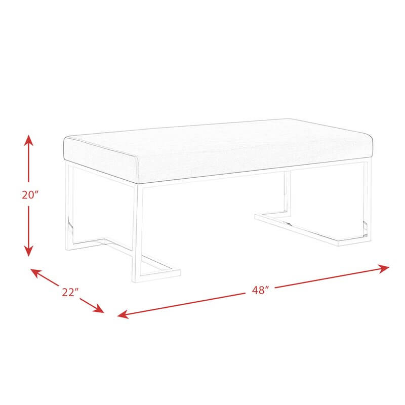 Talitha Bench - Iron