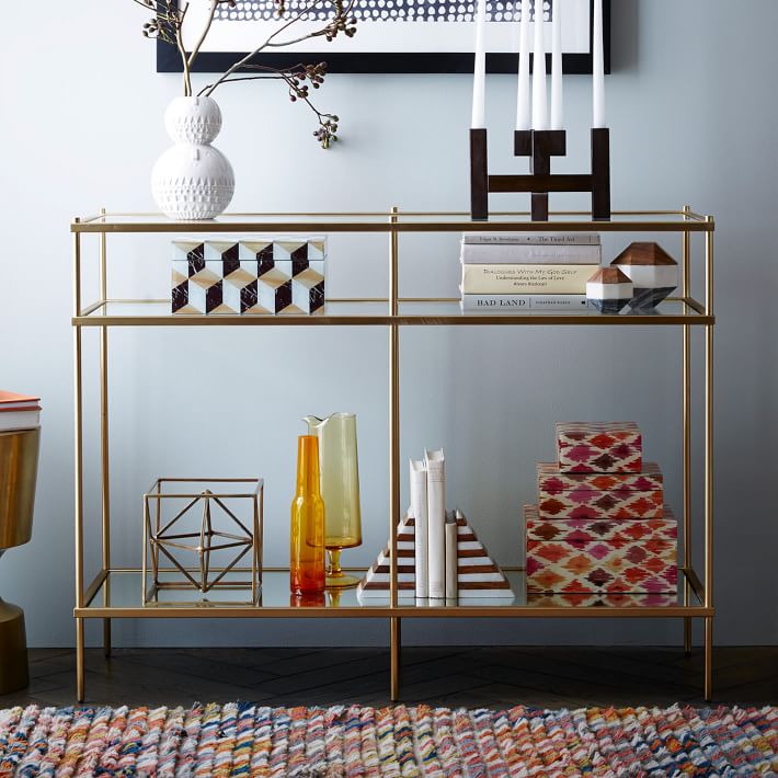 Terrace Console - Brass