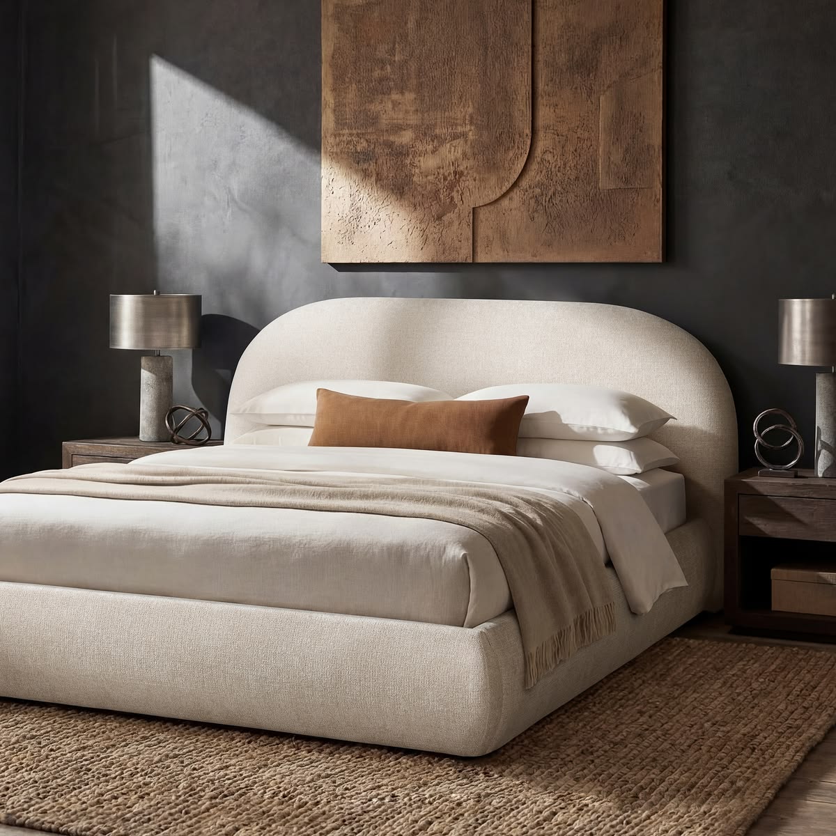 Cloud Upholstered Bed
