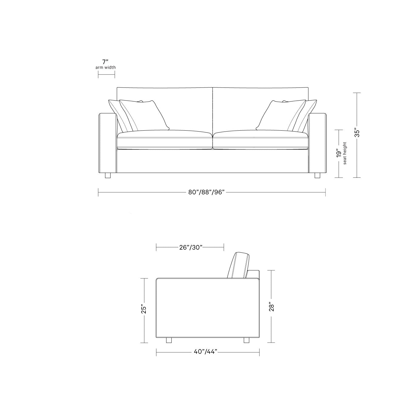 James 2-Seat Sofa