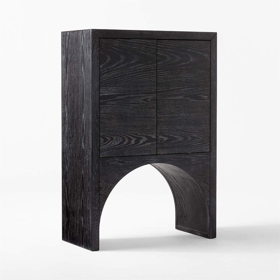 Arc Black Enterway Cabinet
