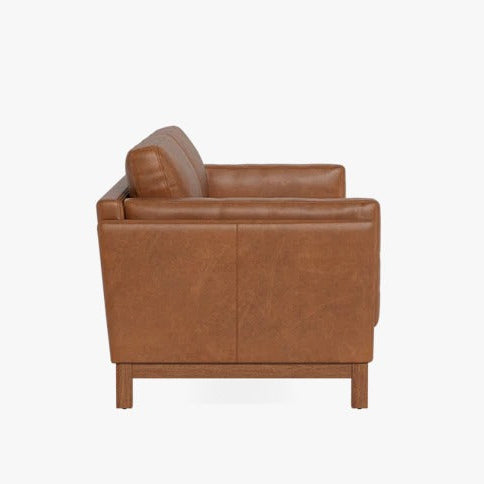 Gaby Leather 2-Seat Sofa