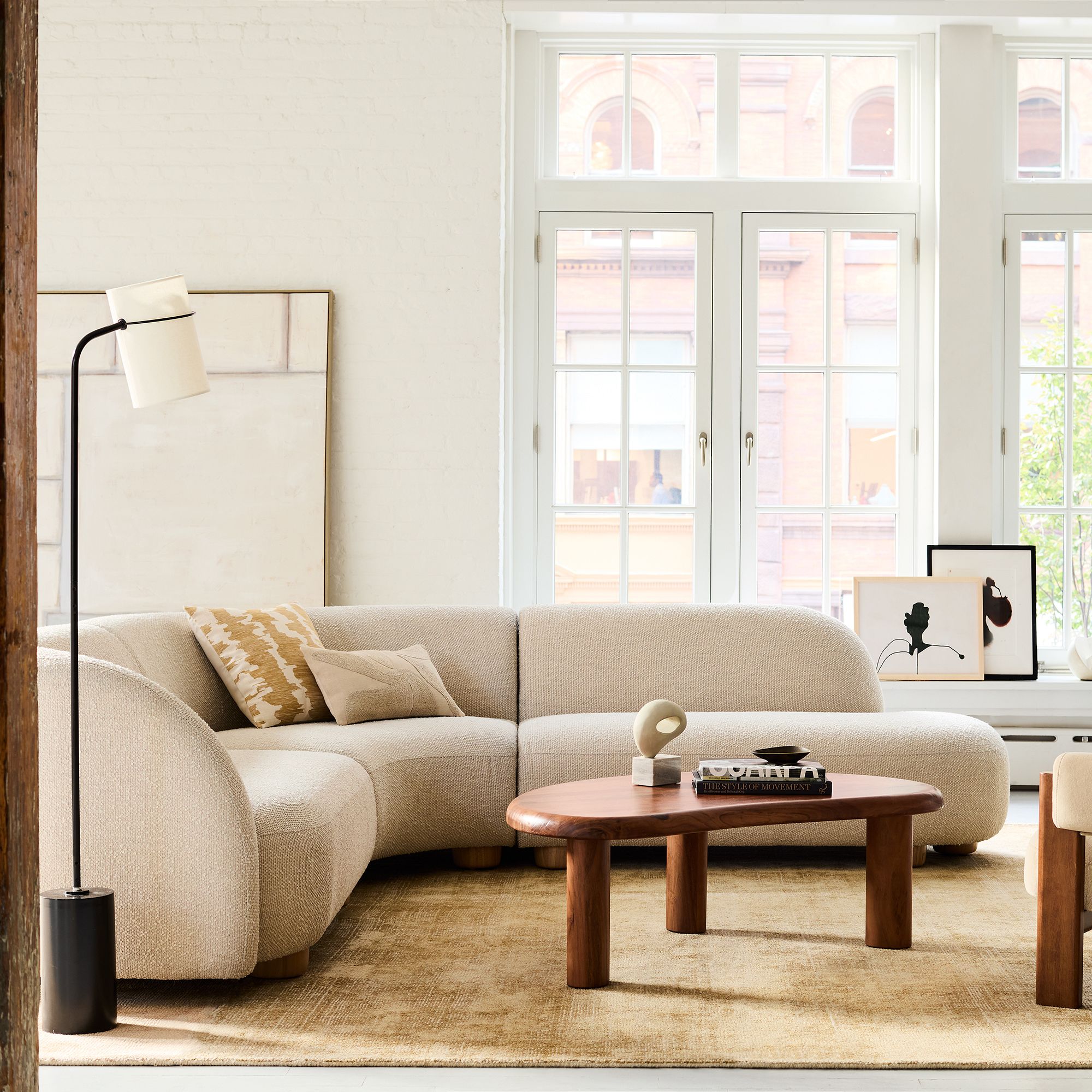 Cannellini Coffee Table - Brown