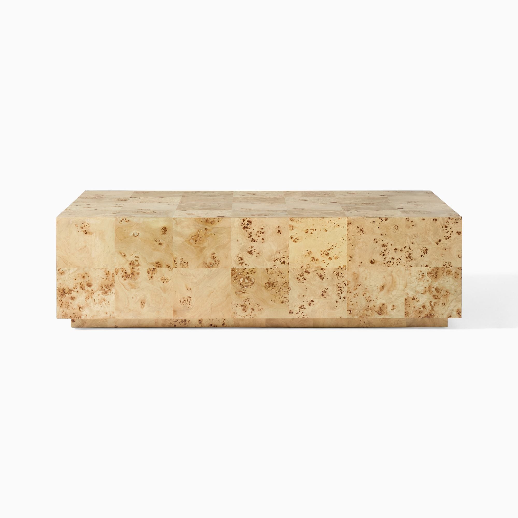 Volume Coffee Table - Burl