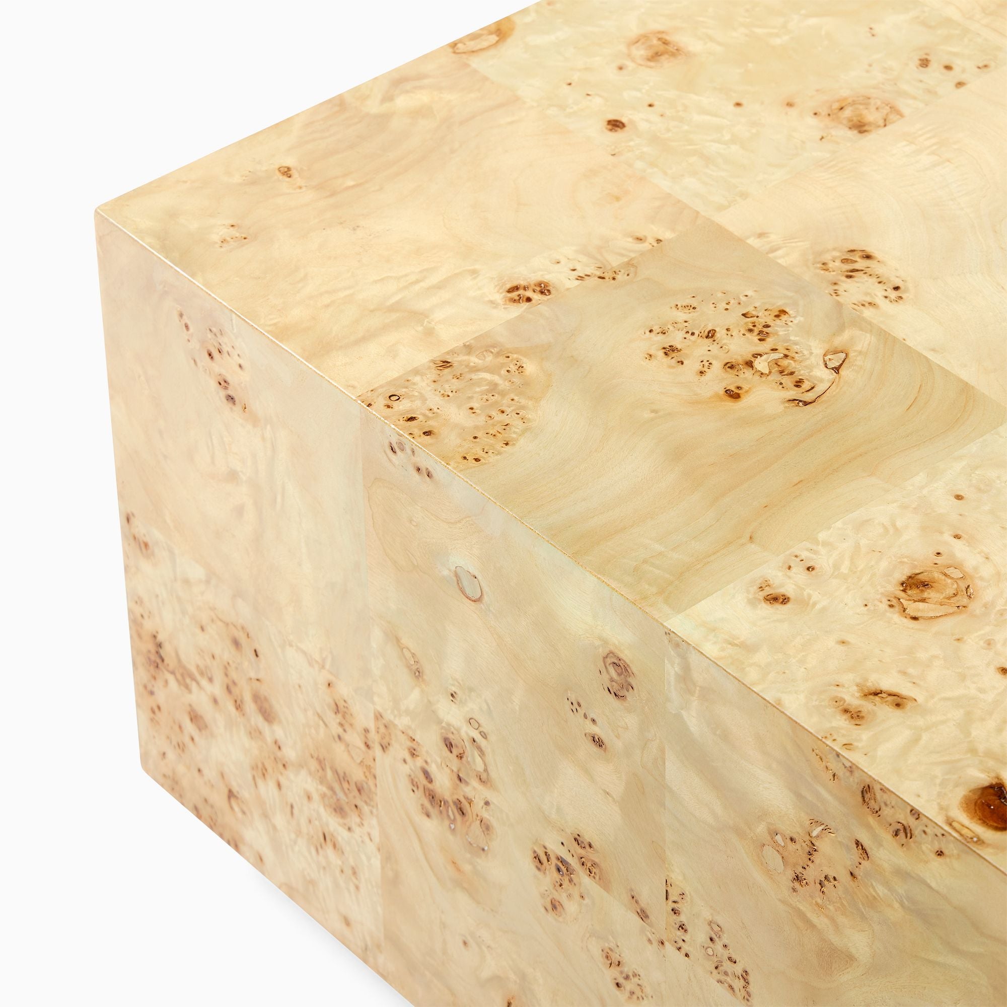 Volume Coffee Table - Burl