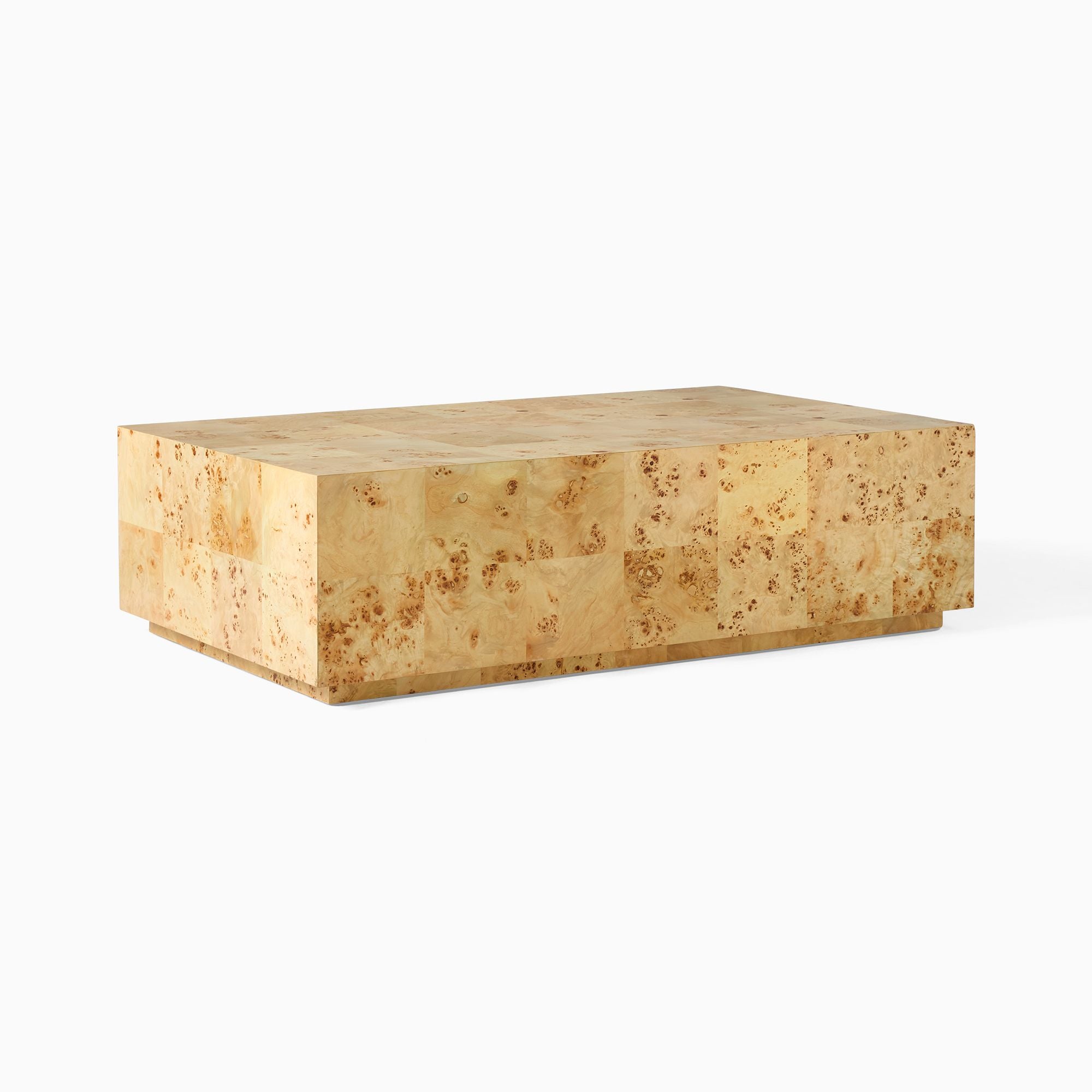 Volume Coffee Table - Burl