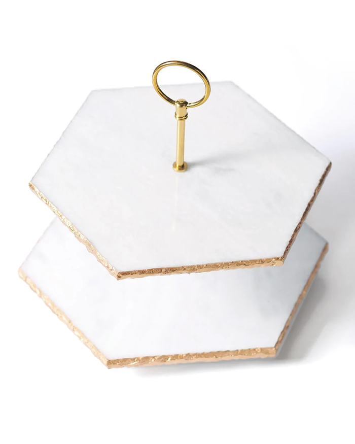 White Tier Stand