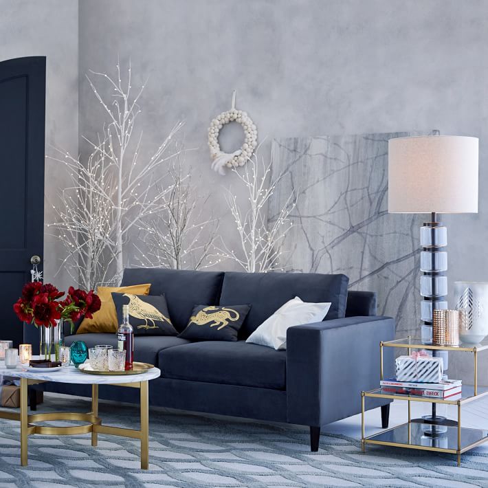 Terrace Side Table - Brass
